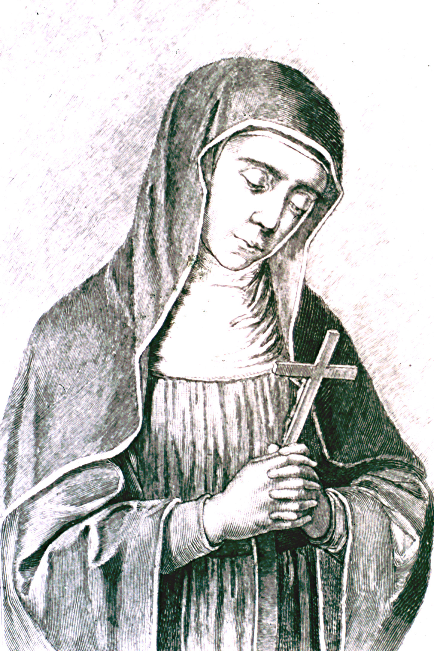 Anna Katharina als Augustinernonne